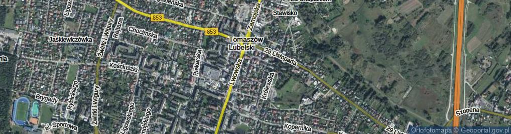 Zdjęcie satelitarne Szczepankiewicza-Drugaka Wilhelma ul.